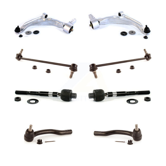 Control Arm & Ball Joint Tie Rod End Link Front Kit (8Pc) For 09-15 Honda Pilot