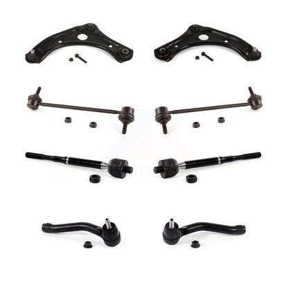 Control Arm & Ball Joint Tie Rod End Link Front Kit (8Pc) For Nissan Micra Versa