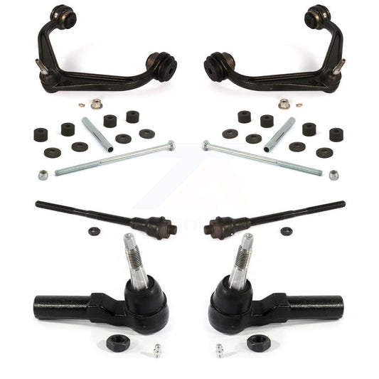 Arm & Ball Joint Tie Rod End Link Front Kit For GMC Chevrolet Silverado 2500 HD