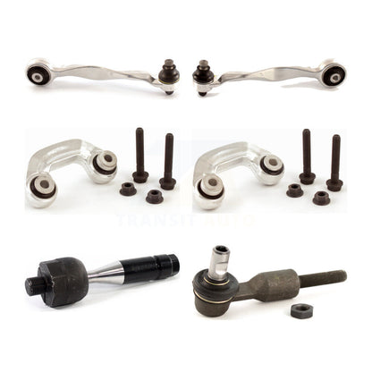Control Arm Ball Joint Tie Rod End Link Front Kit (6Pc) For Volkswagen Passat A4
