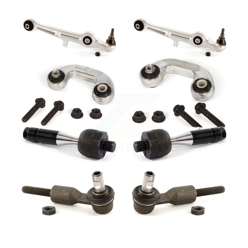 Control Arm And Ball Joint Tie Rod End Link Front Kit (8Pc) For Audi A4 Quattro