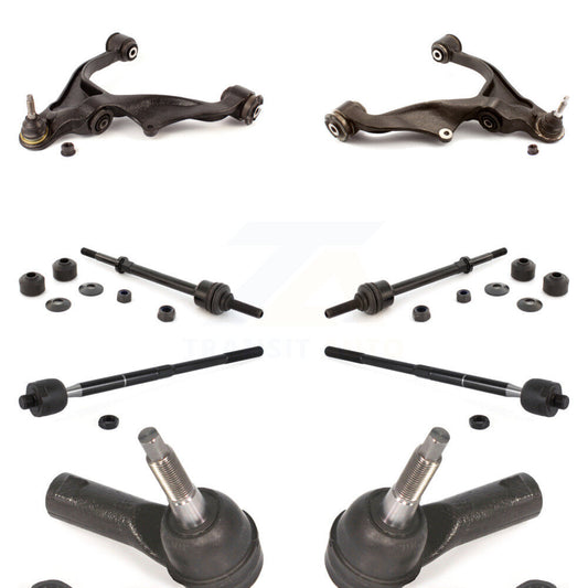 Control Arm And Ball Joint Tie Rod End Link Front Kit (8Pc) For Ram 1500 Classic