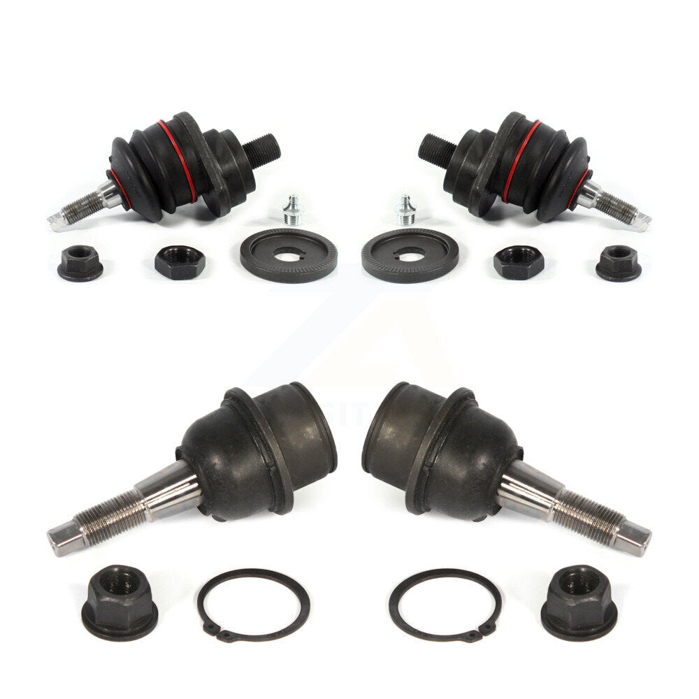 Lower & Upper Suspension Ball Joints Front Kit For Ram 1500 Classic Dodge