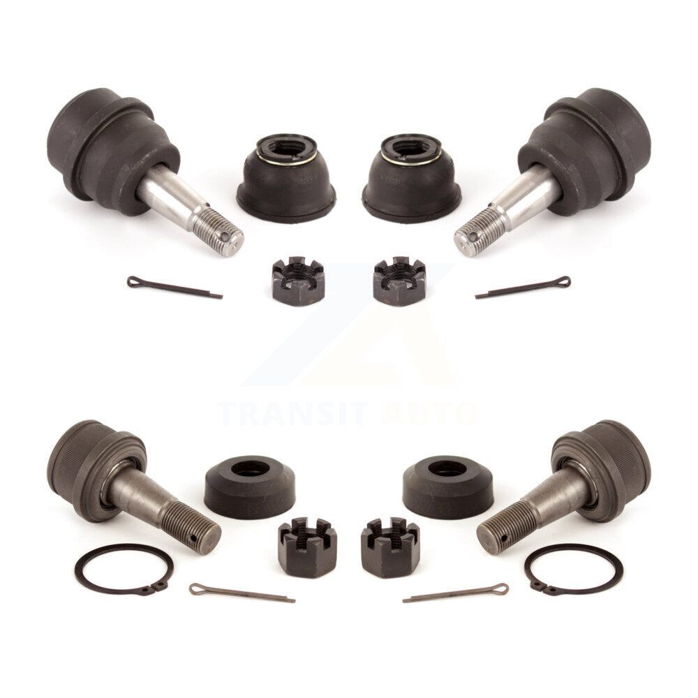 Lower & Upper Suspension Ball Joints Front Kit For 2000-2001 Dodge Ram 1500 4WD