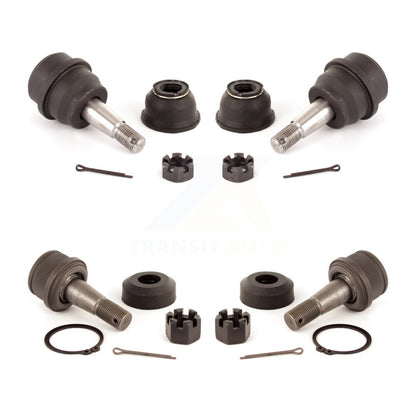 Lower & Upper Suspension Ball Joints Front Kit For 2000-2001 Dodge Ram 1500 4WD
