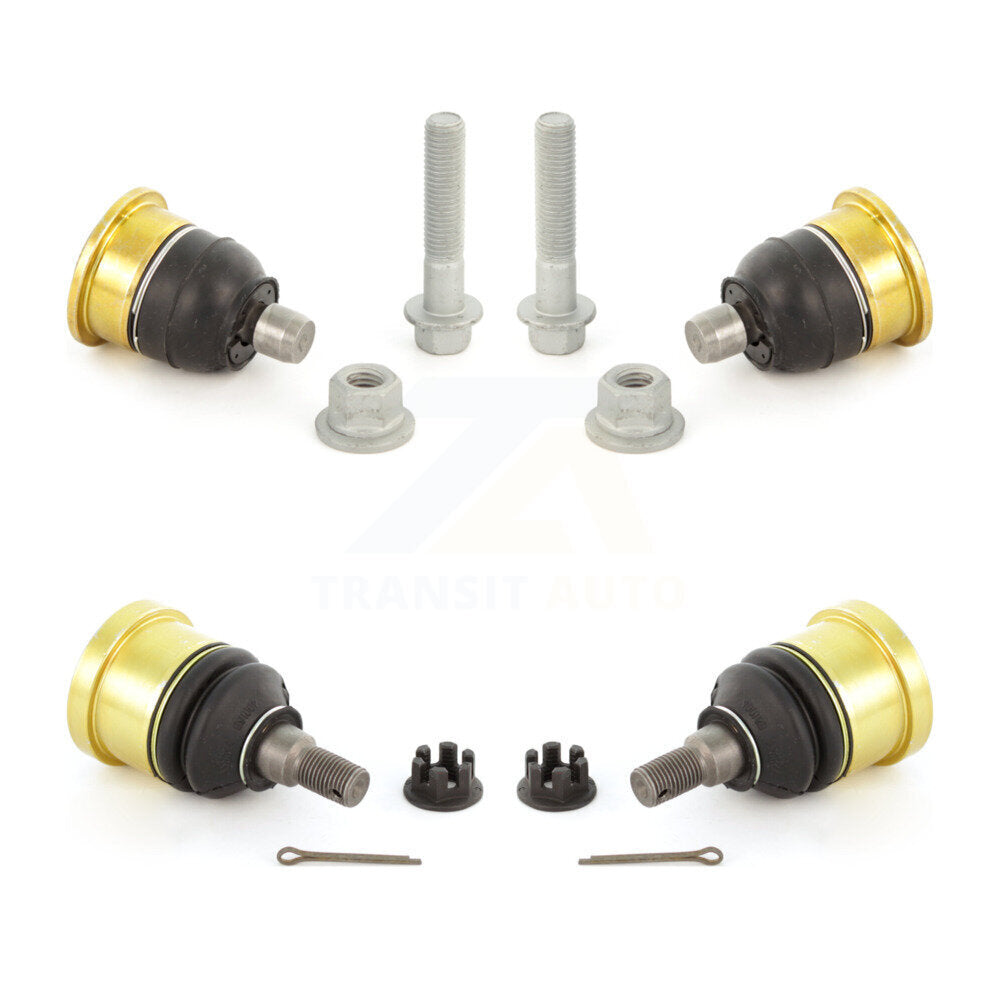 Lower & Upper Suspension Ball Joints Front Kit For 2003-2007 Cadillac CTS