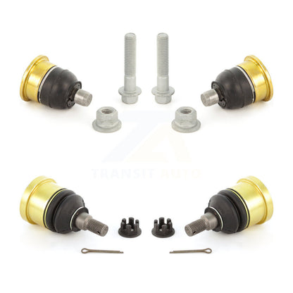 Lower & Upper Suspension Ball Joints Front Kit For 2003-2007 Cadillac CTS
