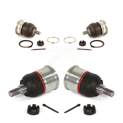 Lower & Upper Suspension Ball Joints Front Kit For 2009-2014 Acura TL