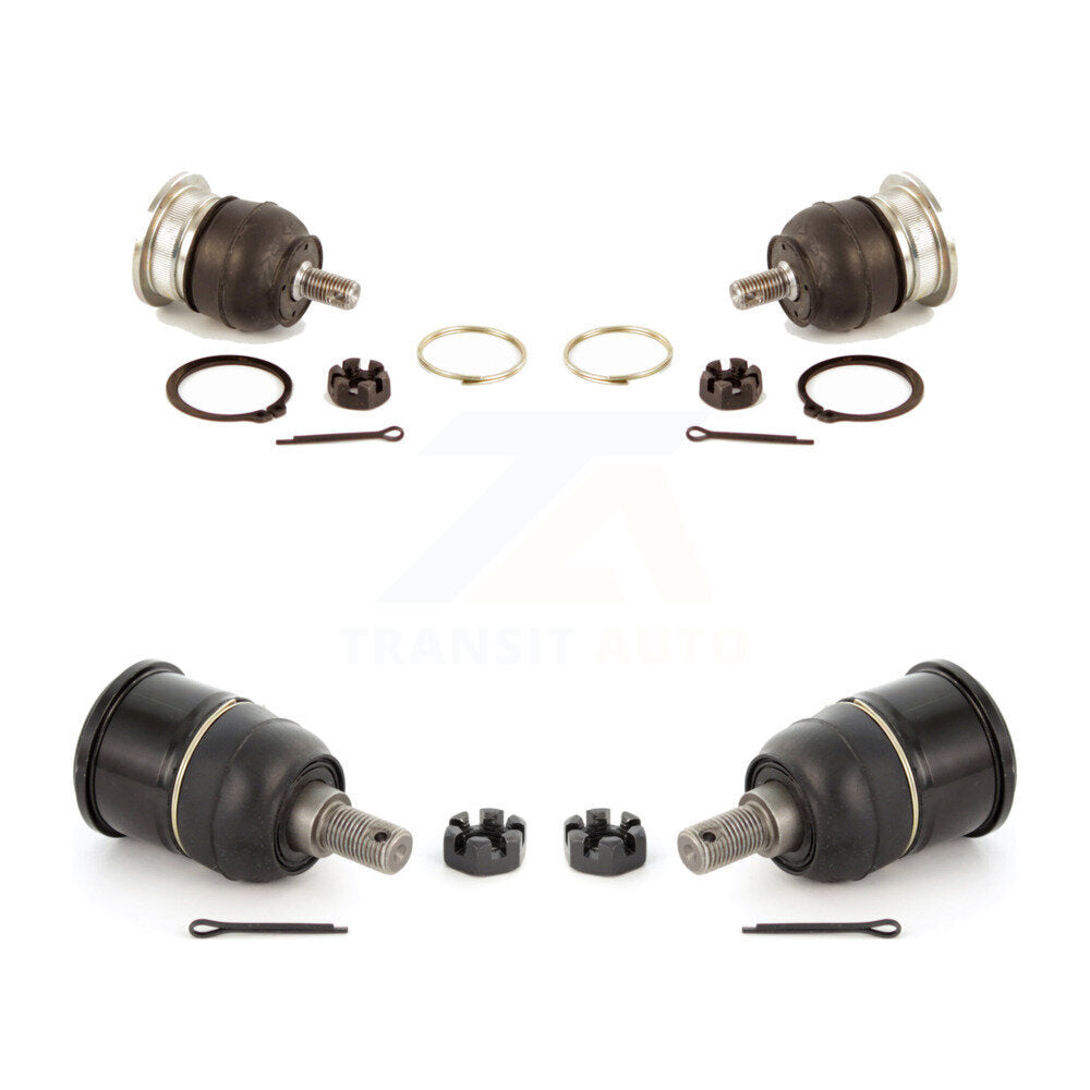 Lower & Upper Ball Joints Front Kit For Honda Accord Acura TSX Crosstour