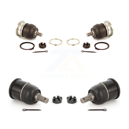 Lower & Upper Ball Joints Front Kit For Honda Accord Acura TSX Crosstour