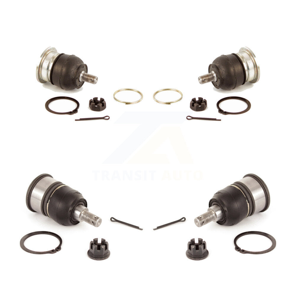 Lower & Upper Suspension Ball Joints Front Kit For 1996-2004 Acura RL