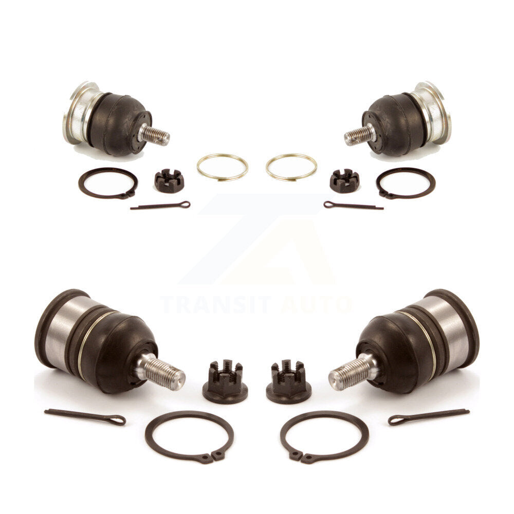 Lower & Upper Suspension Ball Joints Front Kit For Honda Civic Acura Integra CRX
