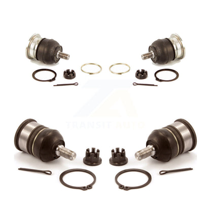 Lower & Upper Suspension Ball Joints Front Kit For Honda Civic Acura Integra CRX