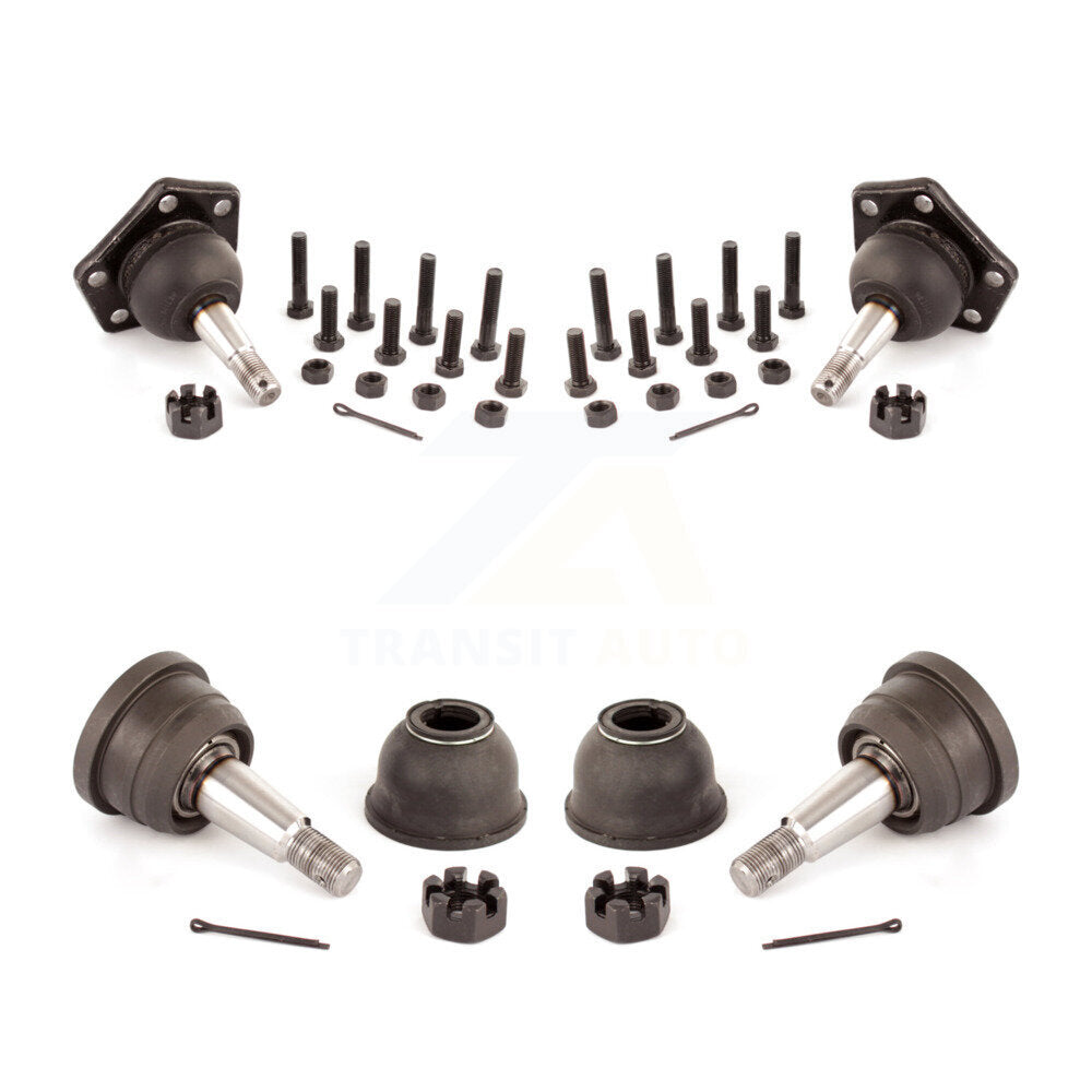 Lower & Upper Ball Joints Front Kit For C1500 Chevrolet GMC C2500 Tahoe Yukon