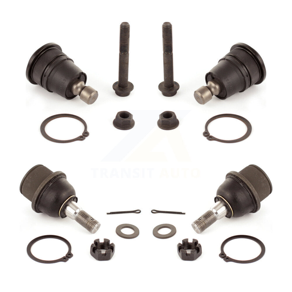 Lower & Upper Ball Joints Front Kit For Chevrolet GMC Trailblazer Envoy XL EXT