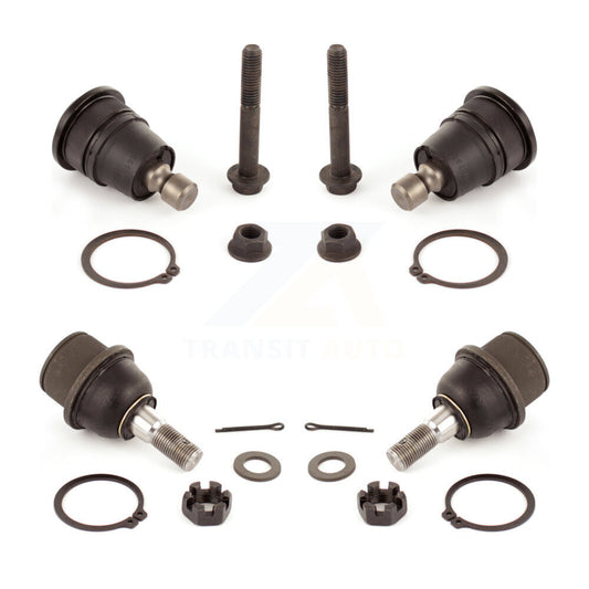 Lower & Upper Ball Joints Front Kit For Chevrolet GMC Trailblazer Envoy XL EXT