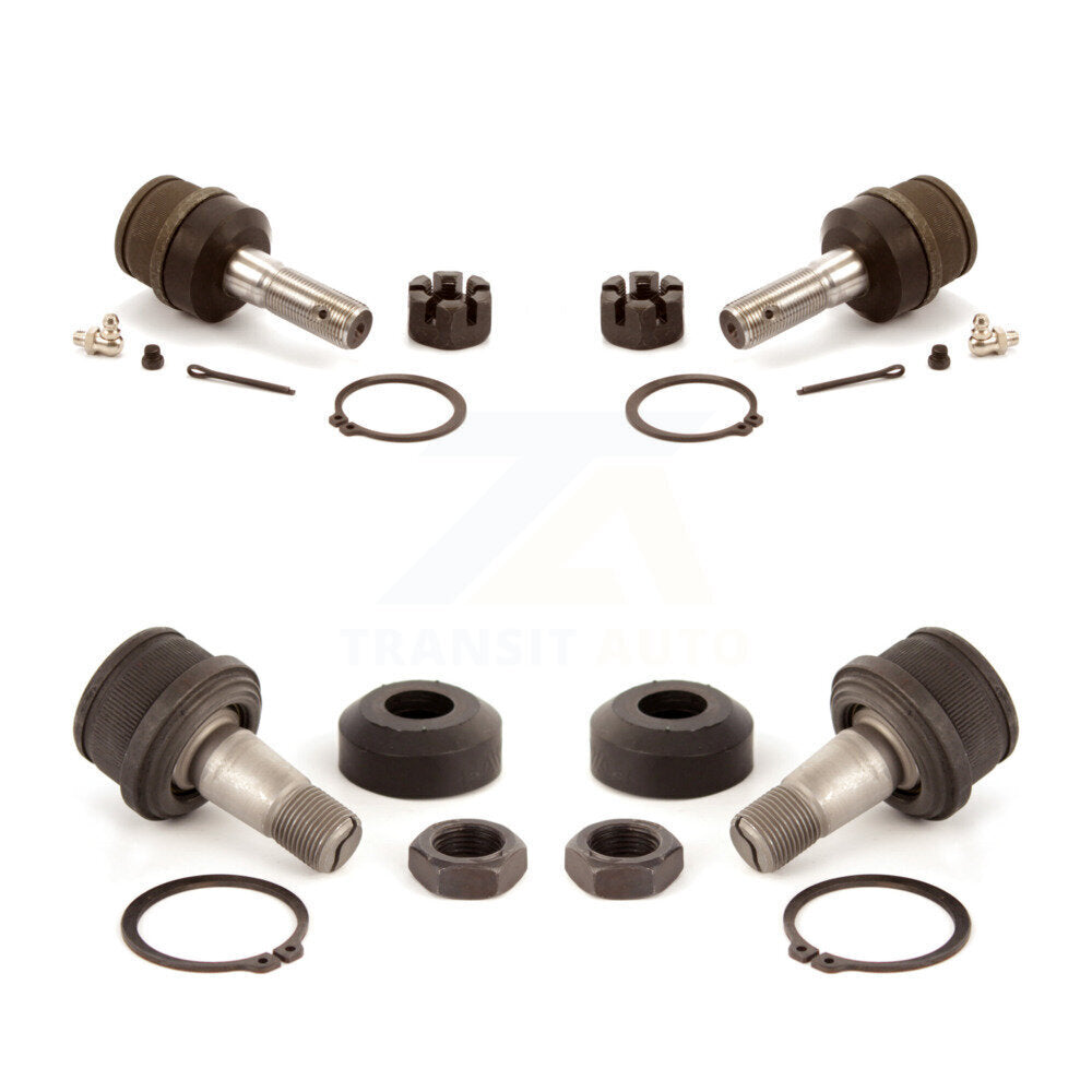 Lower & Upper Suspension Ball Joints Front Kit For Ford F-150 F-250 Bronco F-350