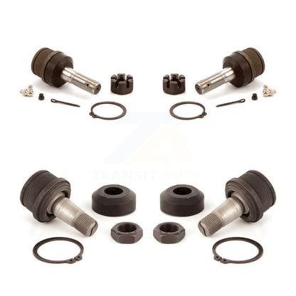 Lower & Upper Suspension Ball Joints Front Kit For Ford F-150 F-250 Bronco F-350
