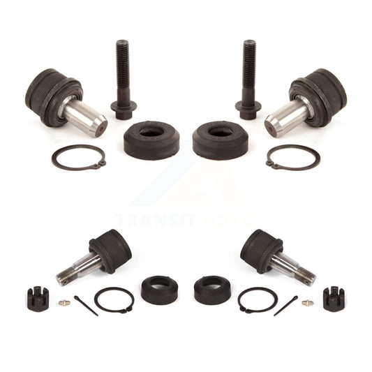 Lower & Upper Suspension Ball Joints Front Kit For Ford F-250 F-350 HD RWD