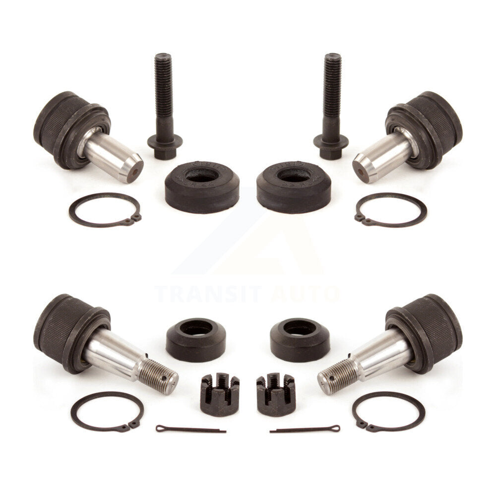 Lower & Upper Ball Joints Front Kit For Ford E-350 Super Duty E-250 E-450 E-150