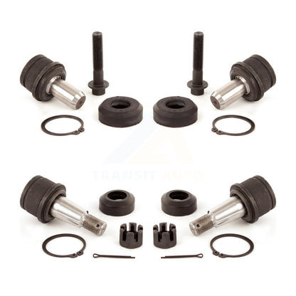 Lower & Upper Ball Joints Front Kit For Ford E-350 Super Duty E-250 E-450 E-150
