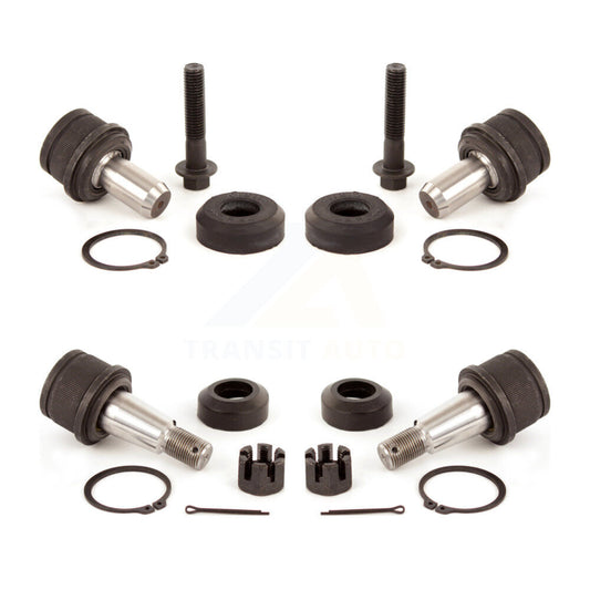 Lower & Upper Ball Joints Front Kit For Ford E-350 Super Duty E-250 E-450 E-150
