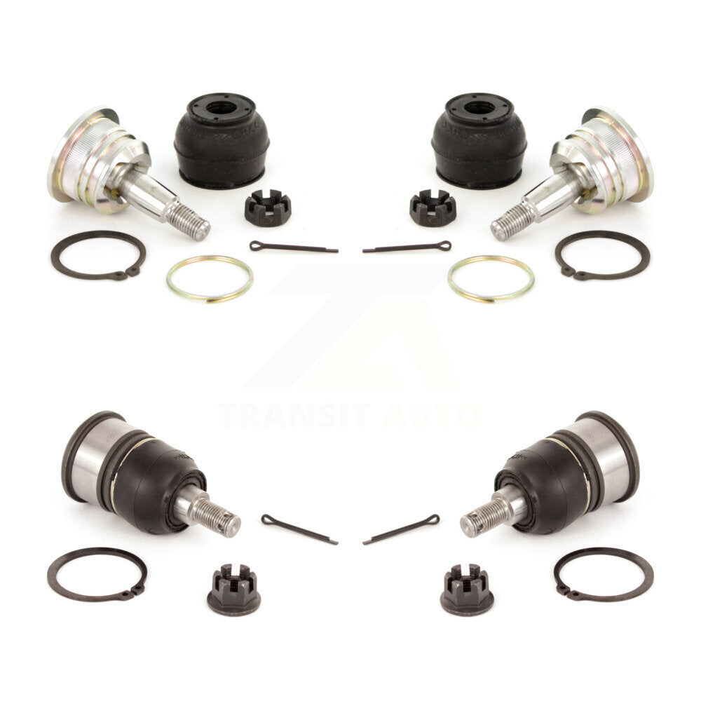 Lower & Upper Suspension Ball Joints Front Kit For Honda Accord Acura TSX