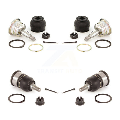 Lower & Upper Suspension Ball Joints Front Kit For Honda Accord Acura TSX