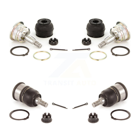 Lower & Upper Suspension Ball Joints Front Kit For Honda Accord Acura TSX