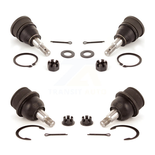 Lower & Upper Suspension Ball Joints Front Kit For Jeep Grand Cherokee Commander
