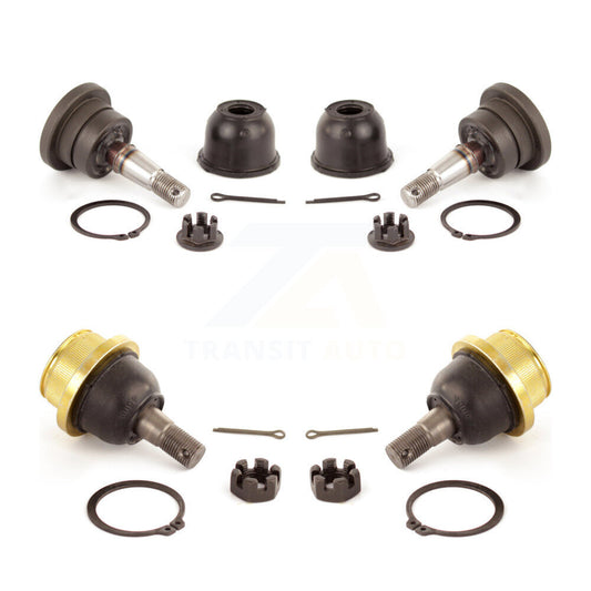 Lower & Upper Suspension Ball Joints Front Kit For 2005-2023 Toyota Tacoma