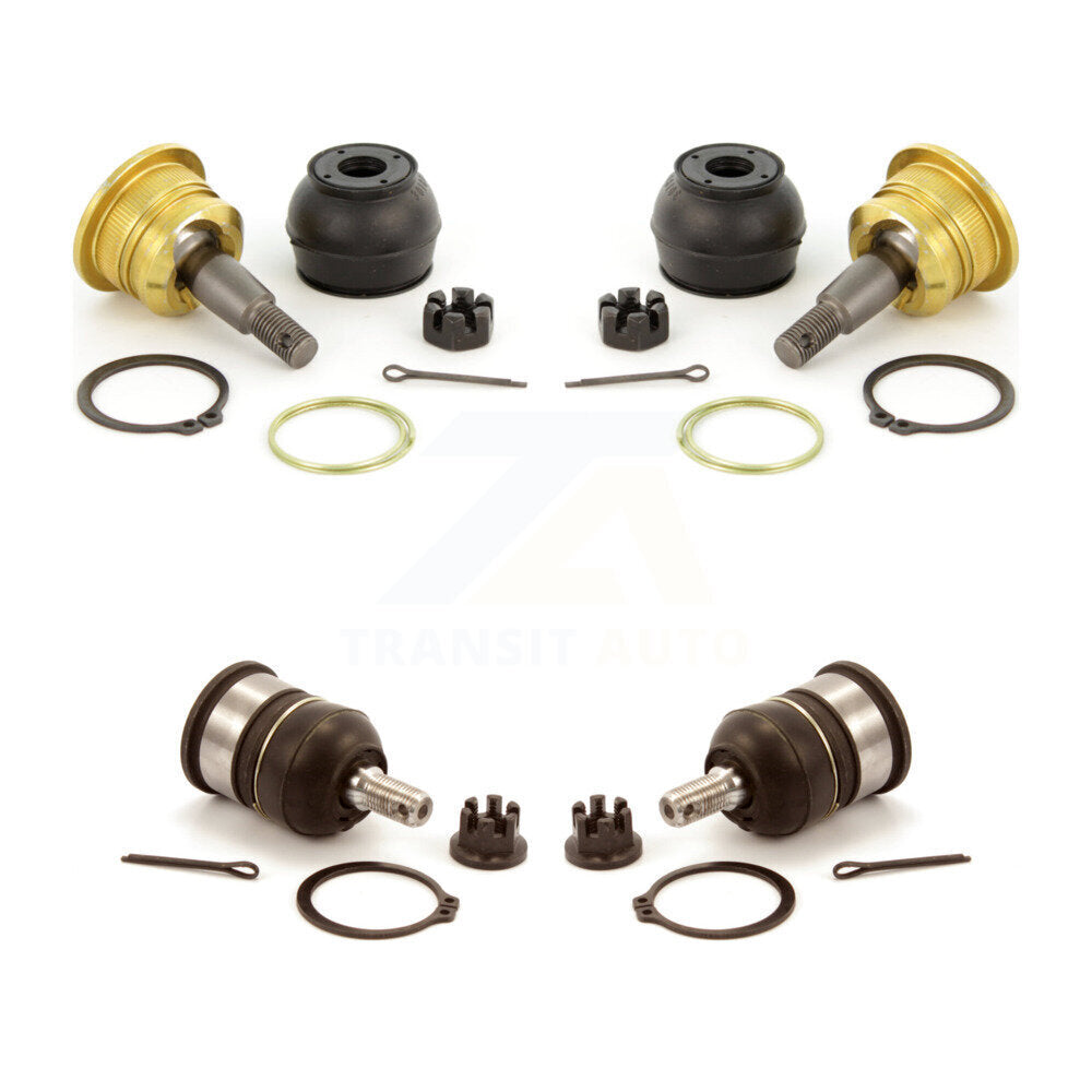 Lower & Upper Suspension Ball Joints Front Kit For Honda Civic Acura EL