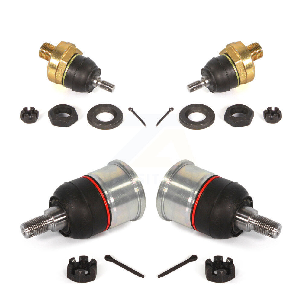 Lower & Upper Suspension Ball Joints Front Kit For 2009-2014 Acura TL