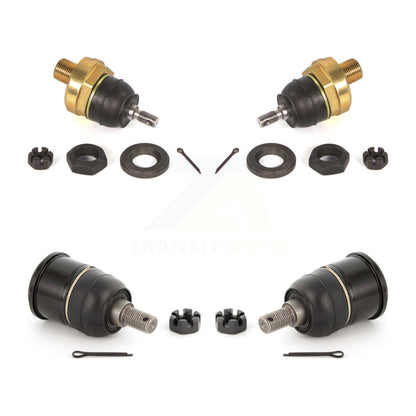 Lower & Upper Ball Joints Front Kit For Honda Accord Acura TSX Crosstour