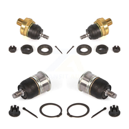 Lower & Upper Suspension Ball Joints Front Kit For Honda Accord Acura TL CL