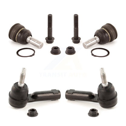 Suspension Ball Joint And Tie Rod End Front Kit For Ford Mustang