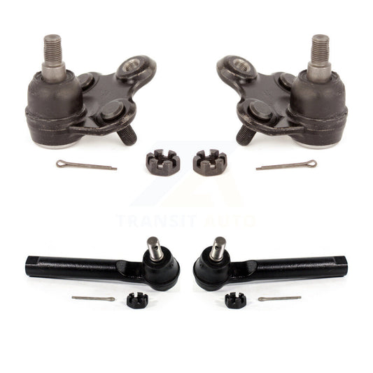 Suspension Ball Joint Tie Rod End Front Kit For 2007-2018 Acura RDX Bolt-On Type