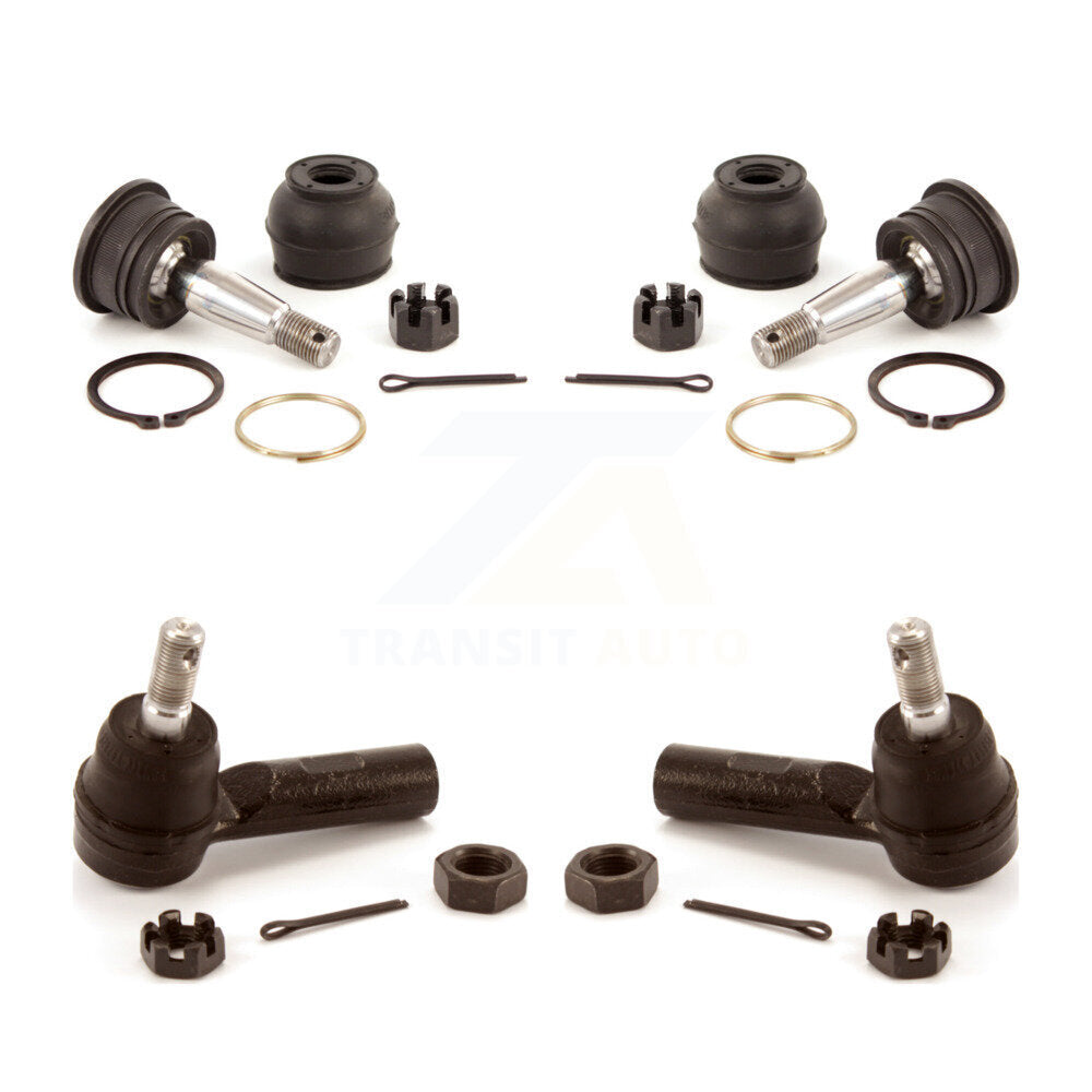 Suspension Ball Joint & Tie Rod End Front Kit For Toyota Yaris Prius C Scion xD