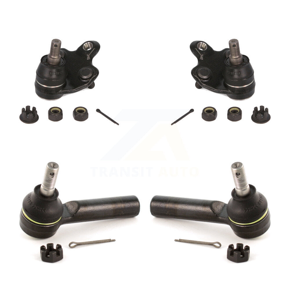 Suspension Ball Joint Tie Rod End Front Kit For Toyota Matrix Pontiac Vibe 2.4L
