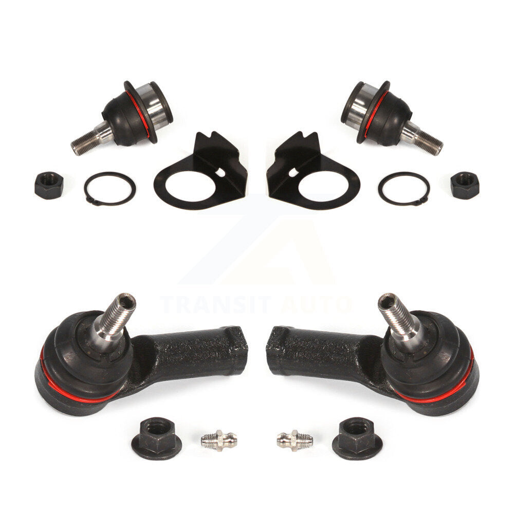 Suspension Ball Joint & Tie Rod End Front Kit For 2010-2013 Ford Transit Connect
