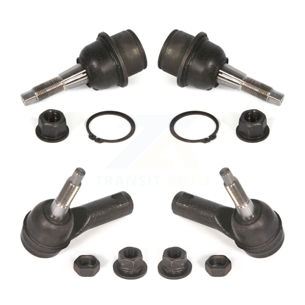 Suspension Ball Joint And Tie Rod End Front Kit For Ram 1500 Classic