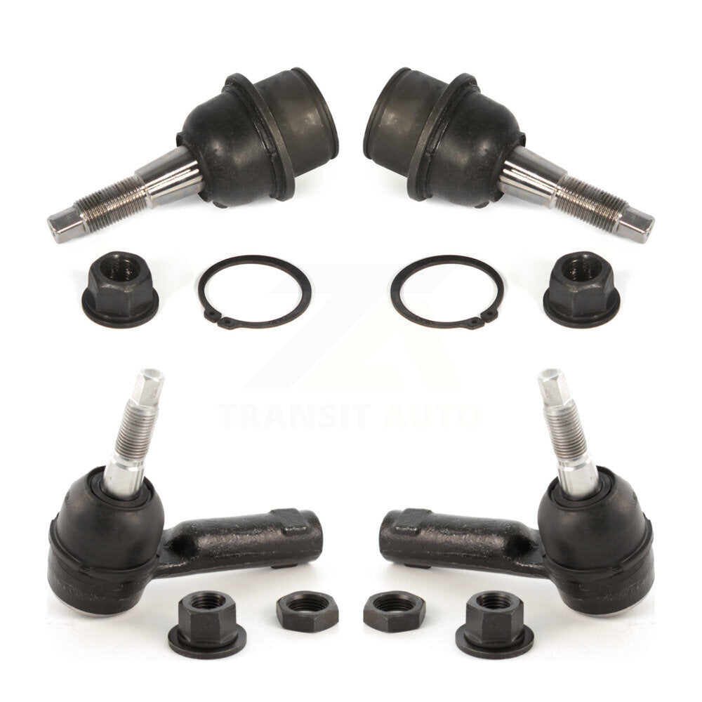 Suspension Ball Joint And Tie Rod End Front Kit For Ram 1500 Dodge 4WD