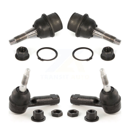 Suspension Ball Joint And Tie Rod End Front Kit For Ram 1500 Dodge 4WD
