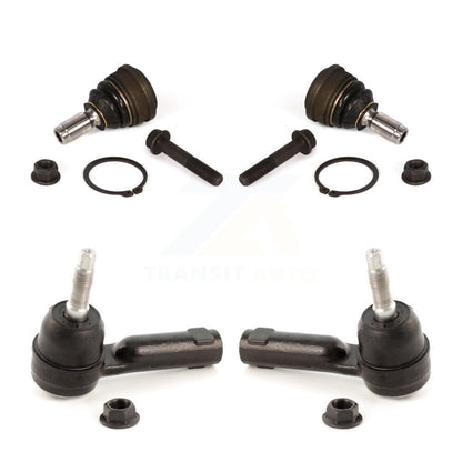 Suspension Ball Joint And Tie Rod End Front Kit For Ford Mustang