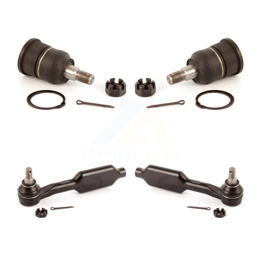 Ball Joint & Tie Rod End Front Kit For Honda Odyssey With Cast Iron Control Arm