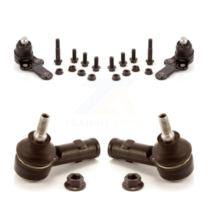 Suspension Ball Joint And Tie Rod End Front Kit For Ford Focus