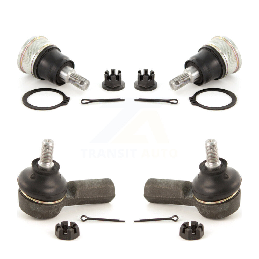 Suspension Ball Joint And Tie Rod End Front Kit For Honda Civic Acura EL
