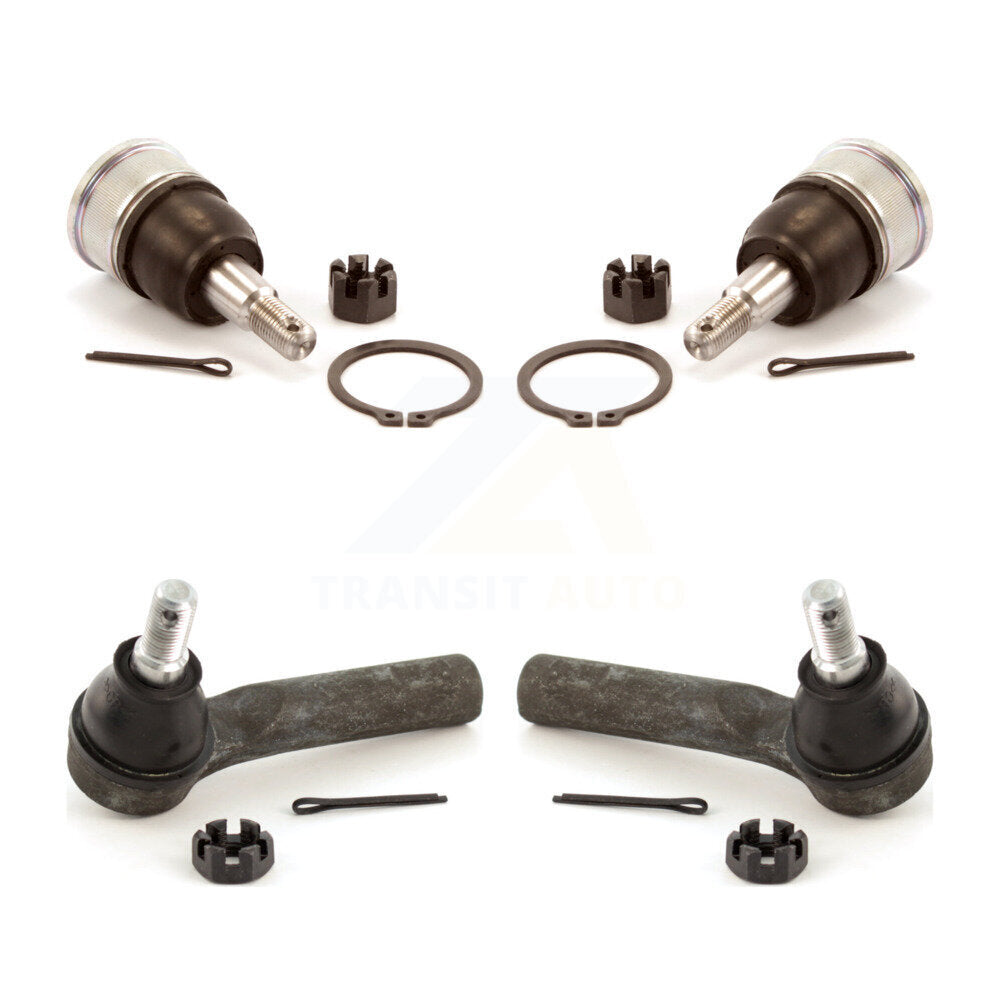 Suspension Ball Joint And Tie Rod End Front Kit For 1999-2004 Honda Odyssey