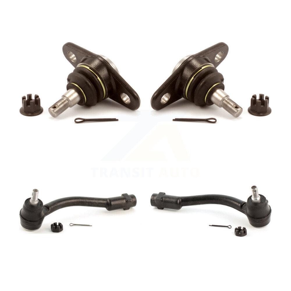 Suspension Ball Joint And Tie Rod End Front Kit For 2006-2011 Kia Rio Rio5