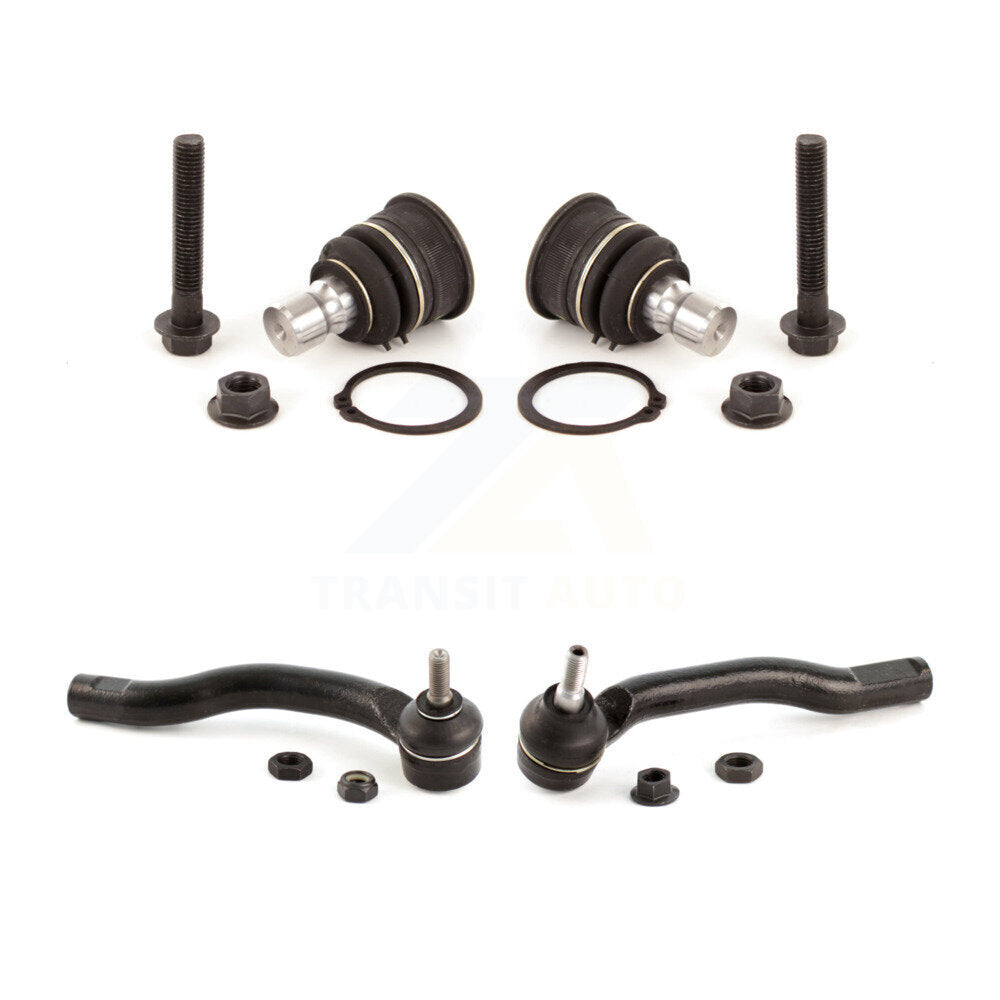 Suspension Ball Joint And Tie Rod End Front Kit For Nissan Versa Cube